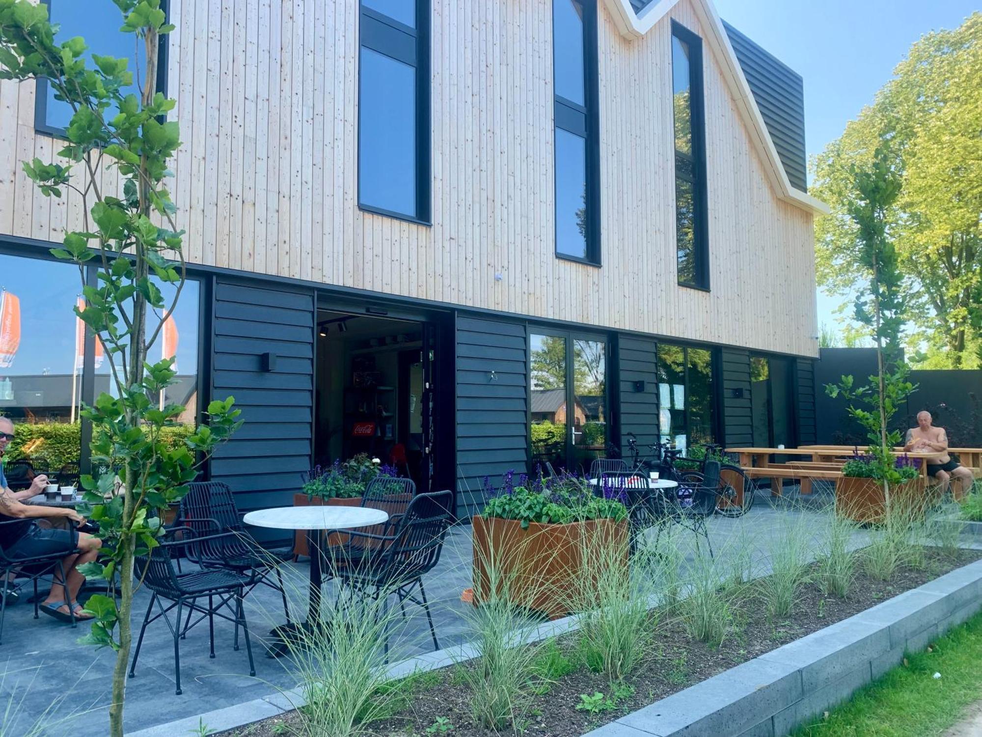 Tiny Haus Auszeit Am See Lathum エクステリア 写真